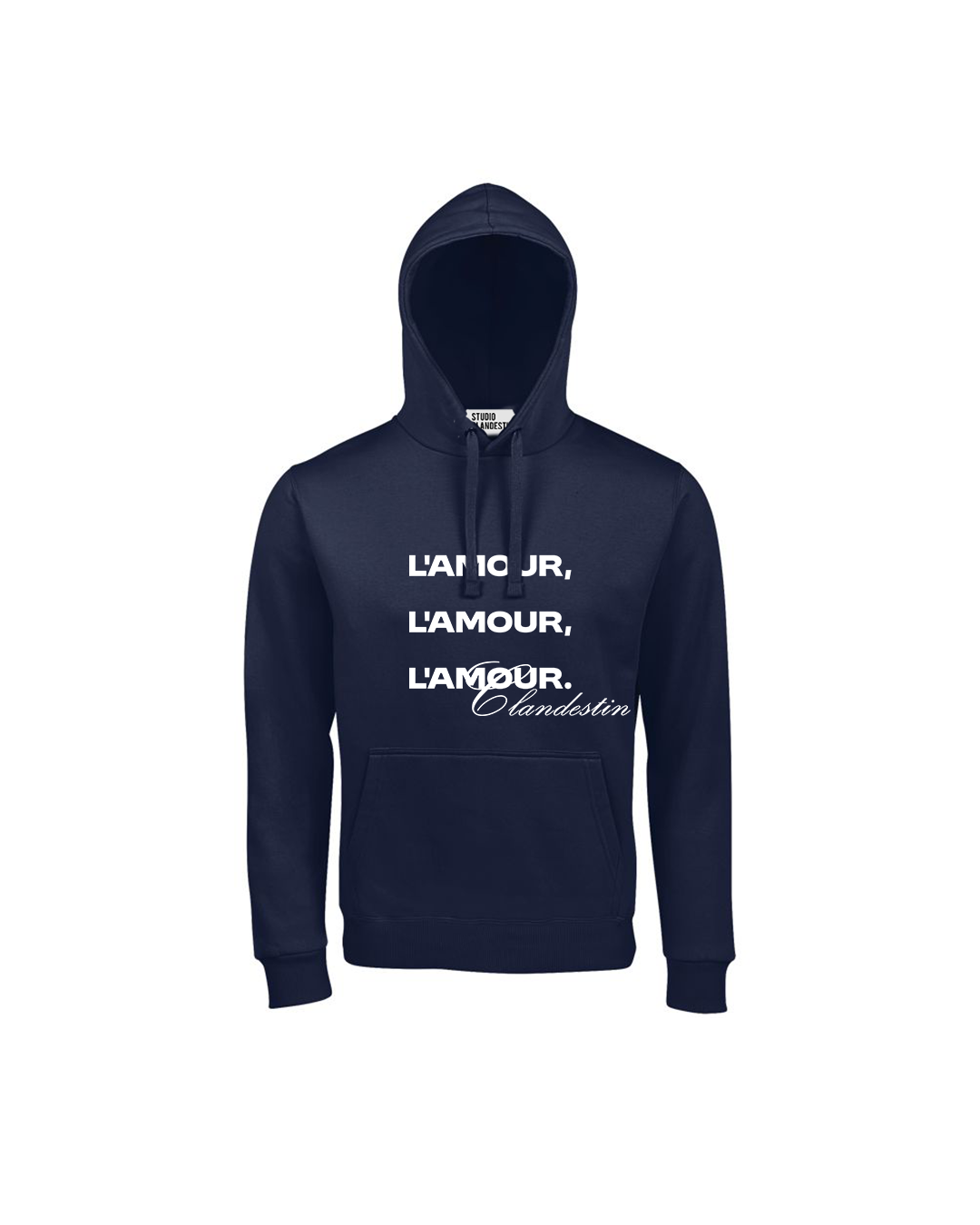 Sweat "AMOUR 2026" Bleu