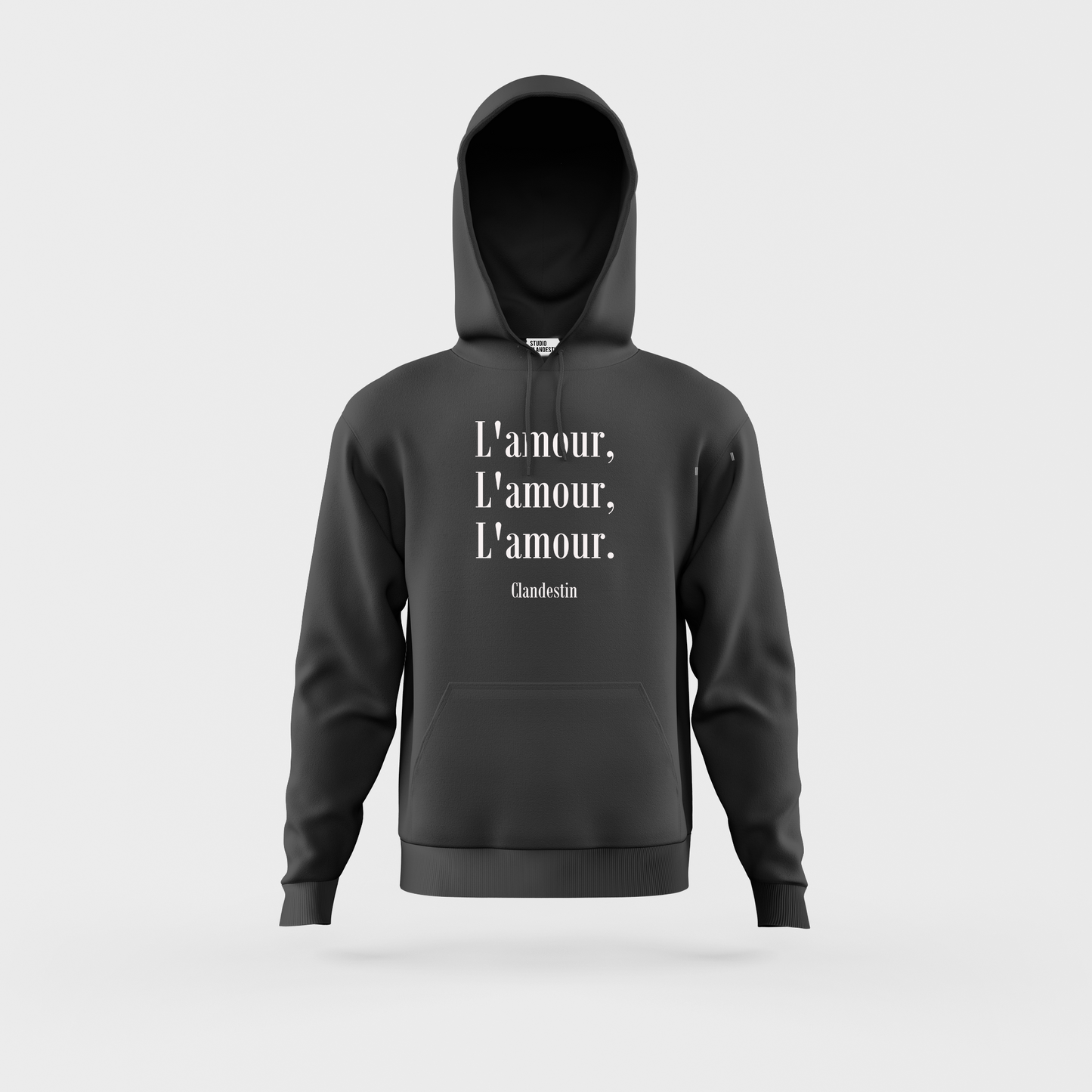 Sweat "AMOUR" Noir