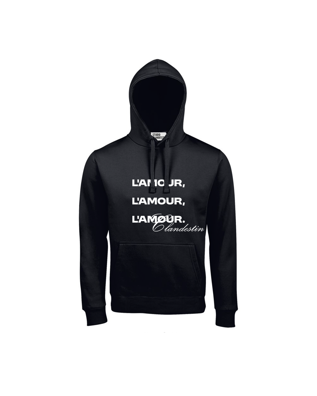 Sweat "AMOUR 2026" Noir